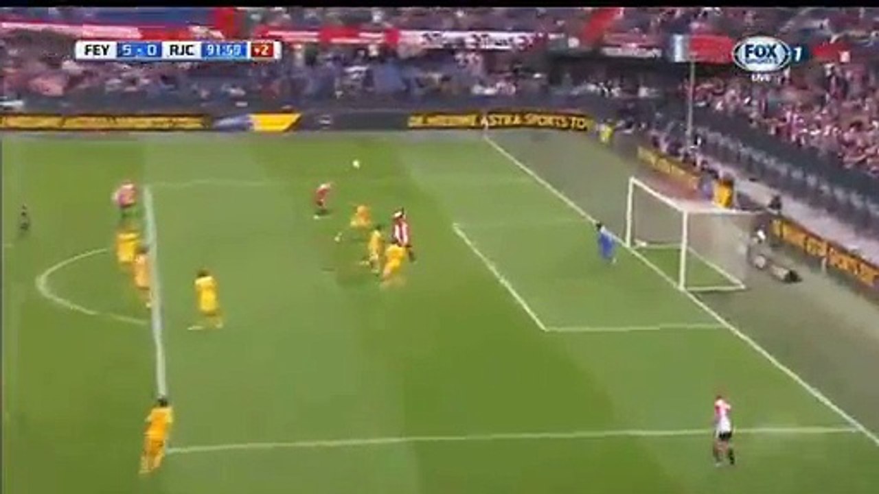 5-0 Terence Kongolo Goal HD - Feyenoord 5-0 Rod...