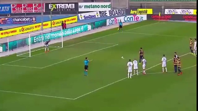 Giampaolo Pazzini Second Penalty - Hellas Verona 2-0 Frosinone - 25.9.2016