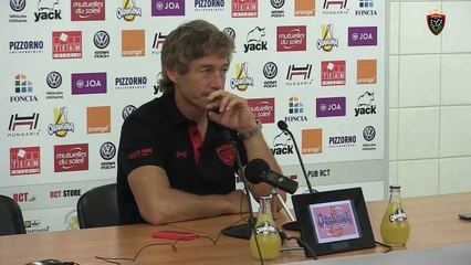 Après-match Toulon-Clermont - Diego Dominguez