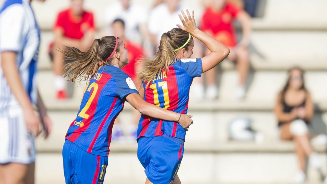 [HIGHLIGHTS] FUTBOL FEM (Liga): FC Barcelona-Reial Societat (2-0)