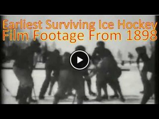 First Recorded Ice Hockey Event in 1890