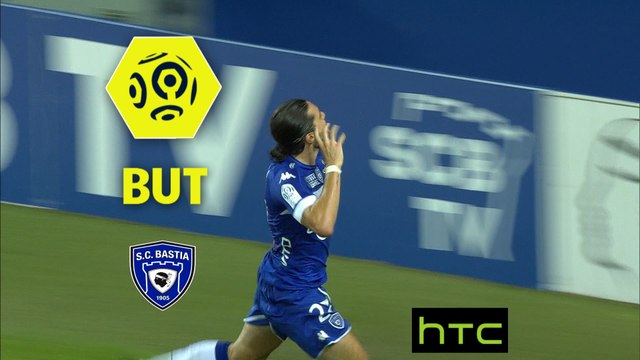 But Enzo CRIVELLI (76ème) / SC Bastia - EA Guingamp - (1-0) - (SCB-EAG) / 2016-17