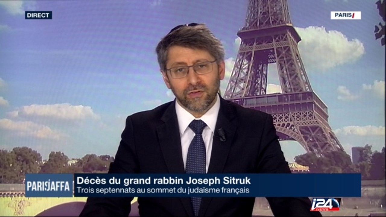 "Le Grand Rabbin Sitruk approchait les gens avec la joie de sa foi et demandait une marche de progression chez chacun", Haïm Korsia