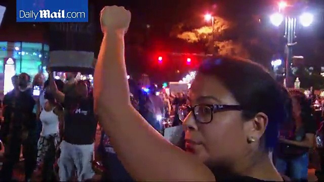Protesters in Charlotte call for police to 'Release the whole tape'