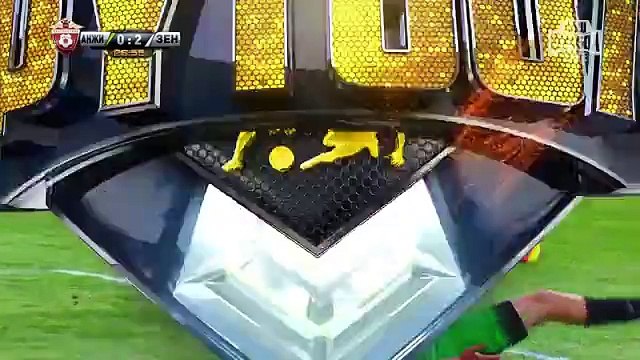 Bernard Berisha Goal Anzhi 1-2 Zenit Petersburg 25.09.2016 HD