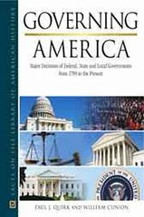 Governing America 3-Volume Set Paul J Quirk  William Cunion Ebook EPUB PDF