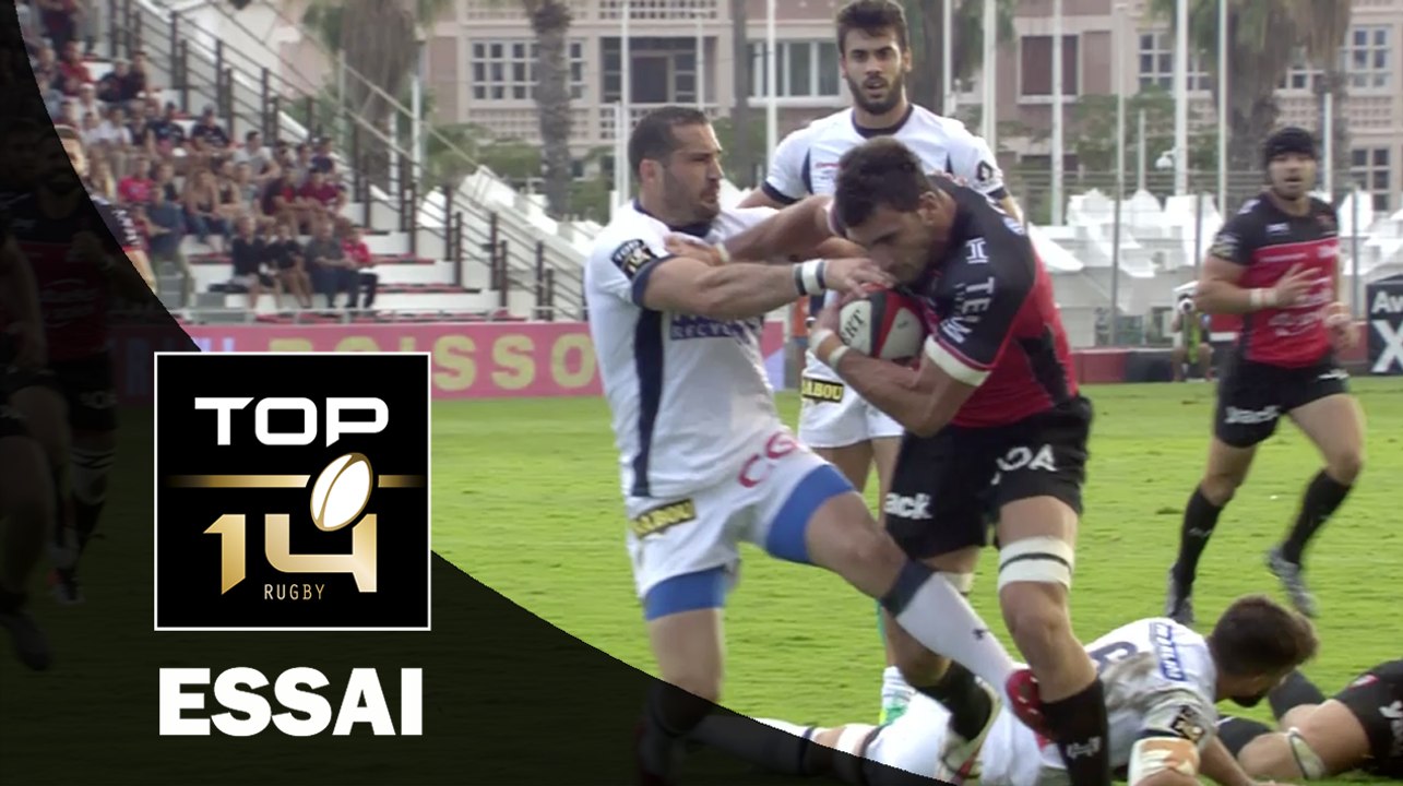 TOP 14 ‐ Essai Charles OLLIVON (RCT) – Toulon-Clermont – J6 – Saison 2016/2017