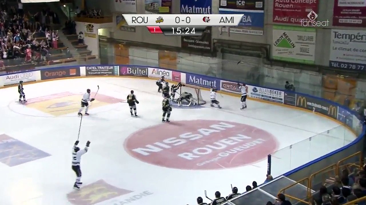 SLM - 5ème j. : Rouen - Amiens : 4-1 (les buts)