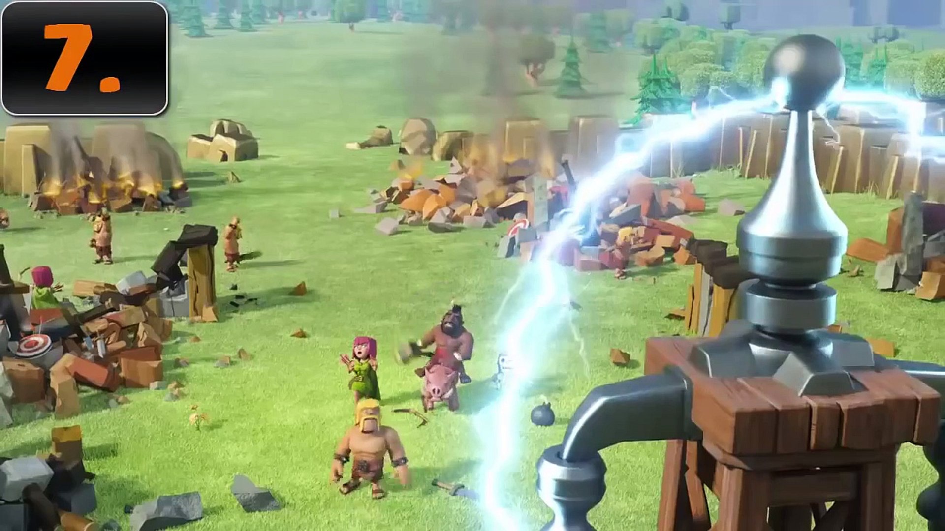 ⁣animation clash of clans funny