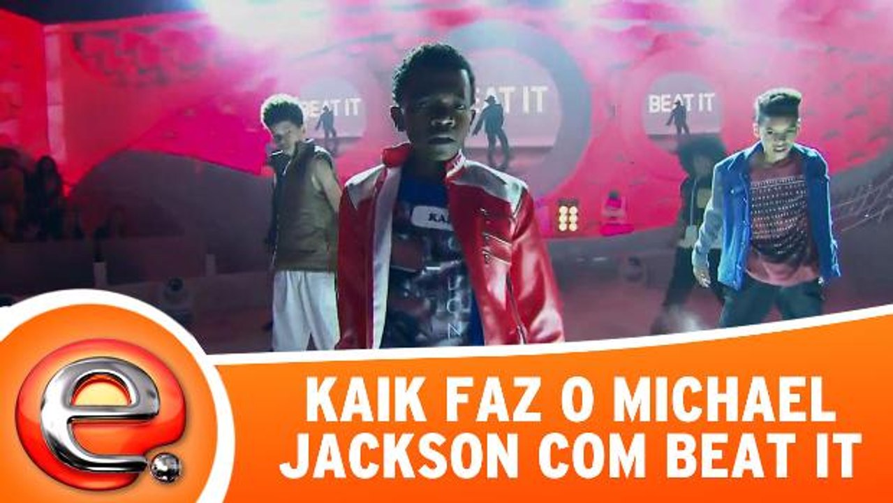 Kaik faz o Michael Jackson com Beat It