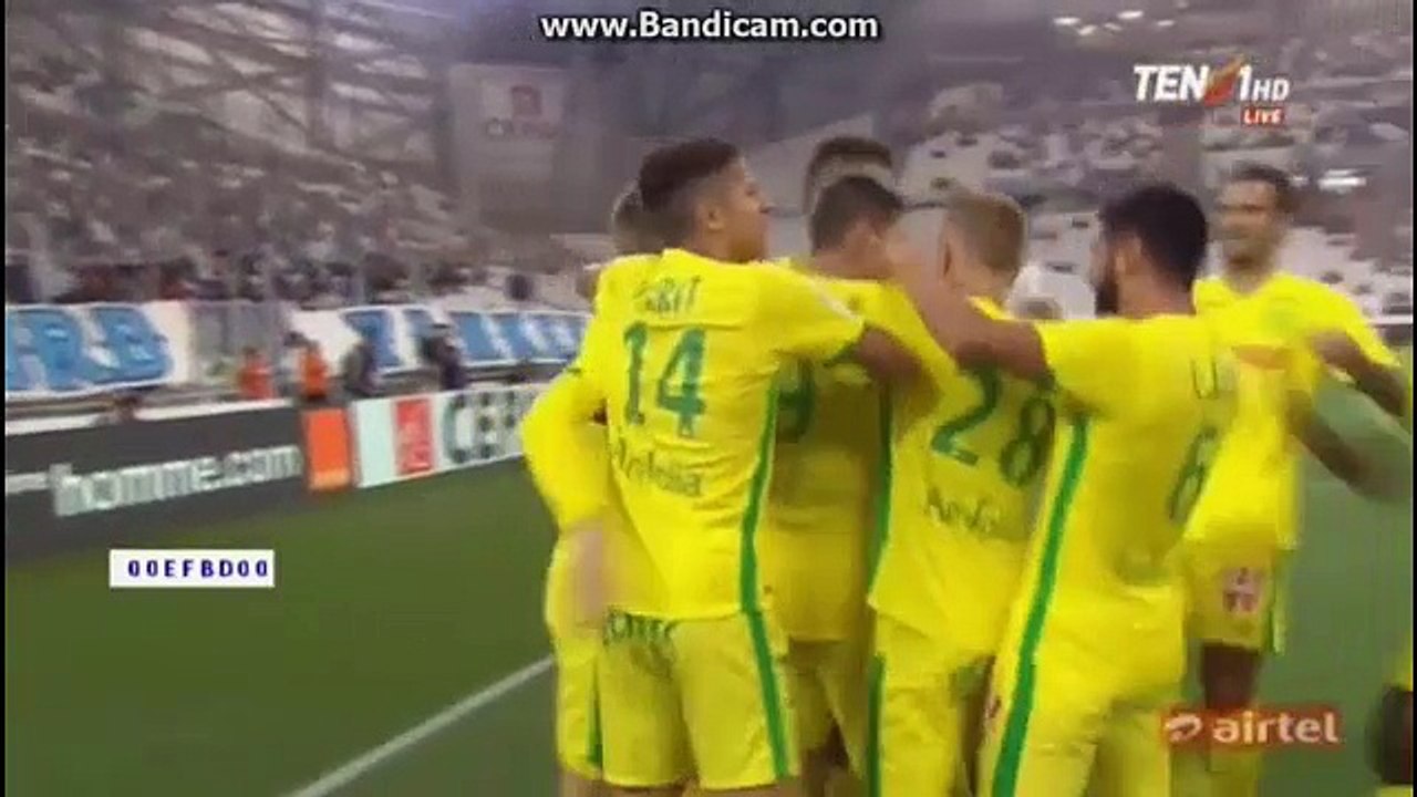 Olympique de Marseille 1-1 Nantes 1st Half  25 Sep 2016