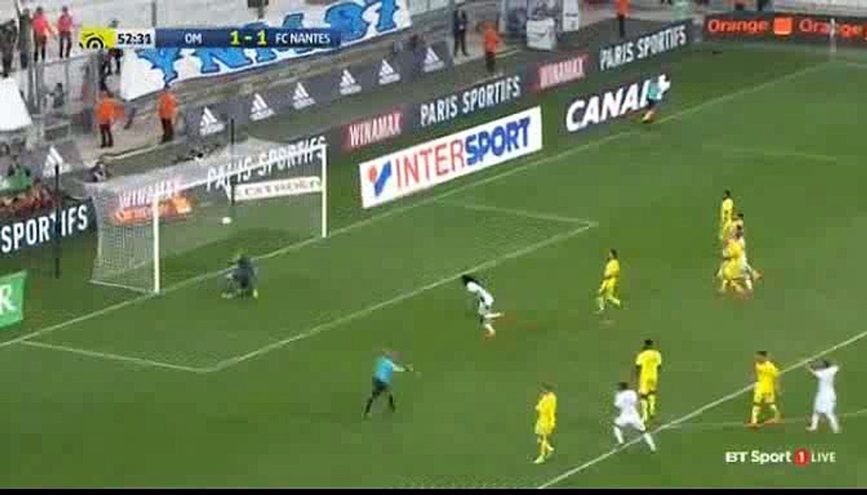2-1 Bafetimbi Gomis Penalty Goal HD - Olympique Marseille 2-1 Nantes 25.09.2016 HD