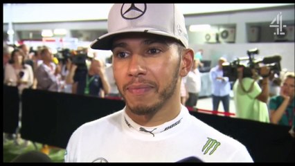 C4F1: Lewis Hamilton Post Race Interview (2016 Singapore Grand Prix)