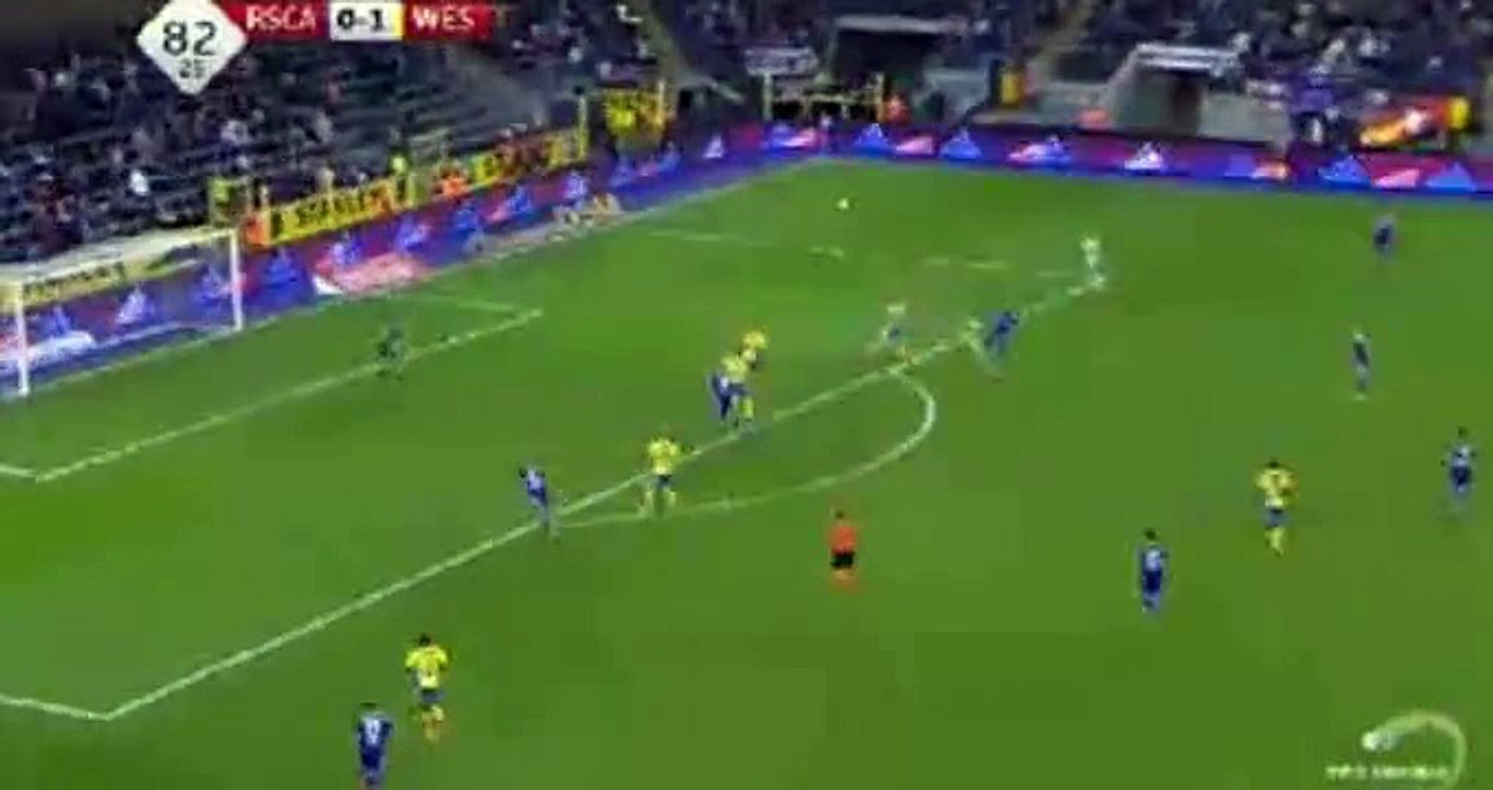 Sofiane Hanni Goal - Anderlecht 1-1 Westerlo 25.09.2016