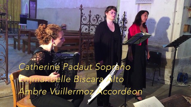Stabat Mater Pergolèse N°12 Quando corpus morietur accompagné à l'accordéon