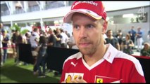 C4F1: Sebastian Vettel Post Race Interview In The Pen (2016 Singapore Grand Prix)