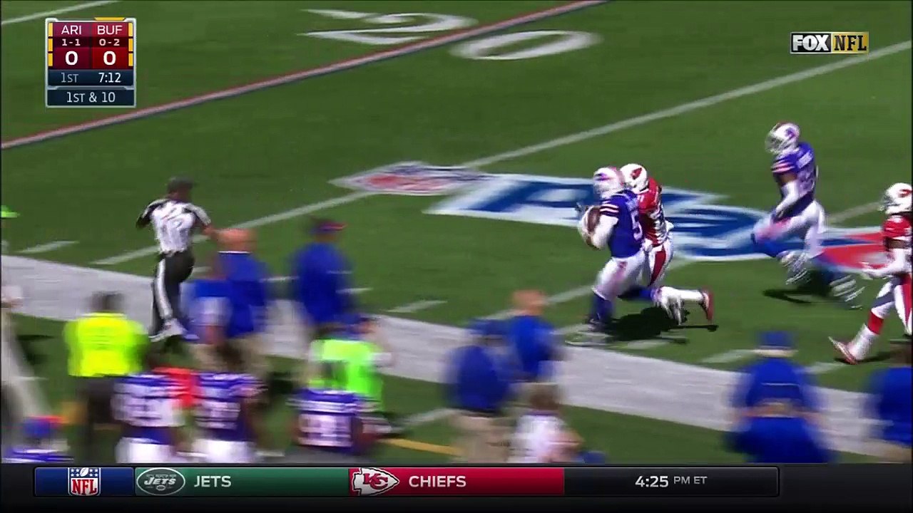 Tyrod Taylor Great 49-Yard Run vs Cardinals!