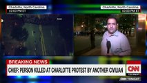 Well Damn: Charlotte Protester Knocks CNN Reporter To The Ground!