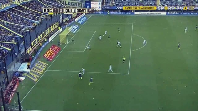 Dario Benedetto Goal - Boca Juniors	1-0	Quilmes 26.09.2016