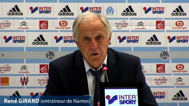 OM-Nantes : la réaction de Girard sur l'arbitrage