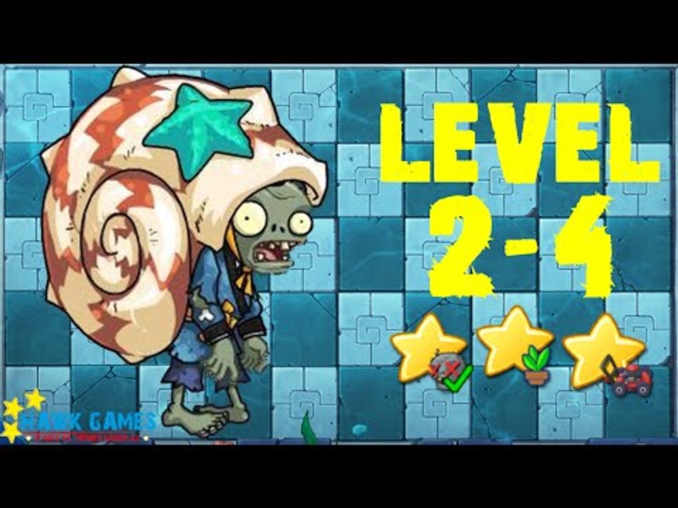 Plants vs. Zombies Online - East Sea Dragon Palace - Level 2-4 [4K 60FPS]