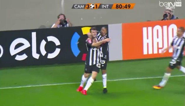 Lucas Pratto Amazing Goal - Atletico Mineiro 3-1 Internacional (25/09/2016)
