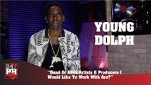 Young Dolph - Dead Or Alive Artists & Producers I Would Like To Work With Are? (247HH Exclusive) (247HH Exclusive)