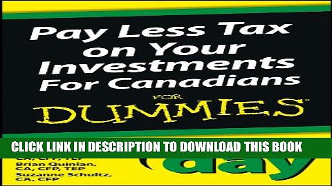 [PDF] Pay Less Tax on Your Investments In a Day For Canadians For Dummies (In A Day For Dummies)