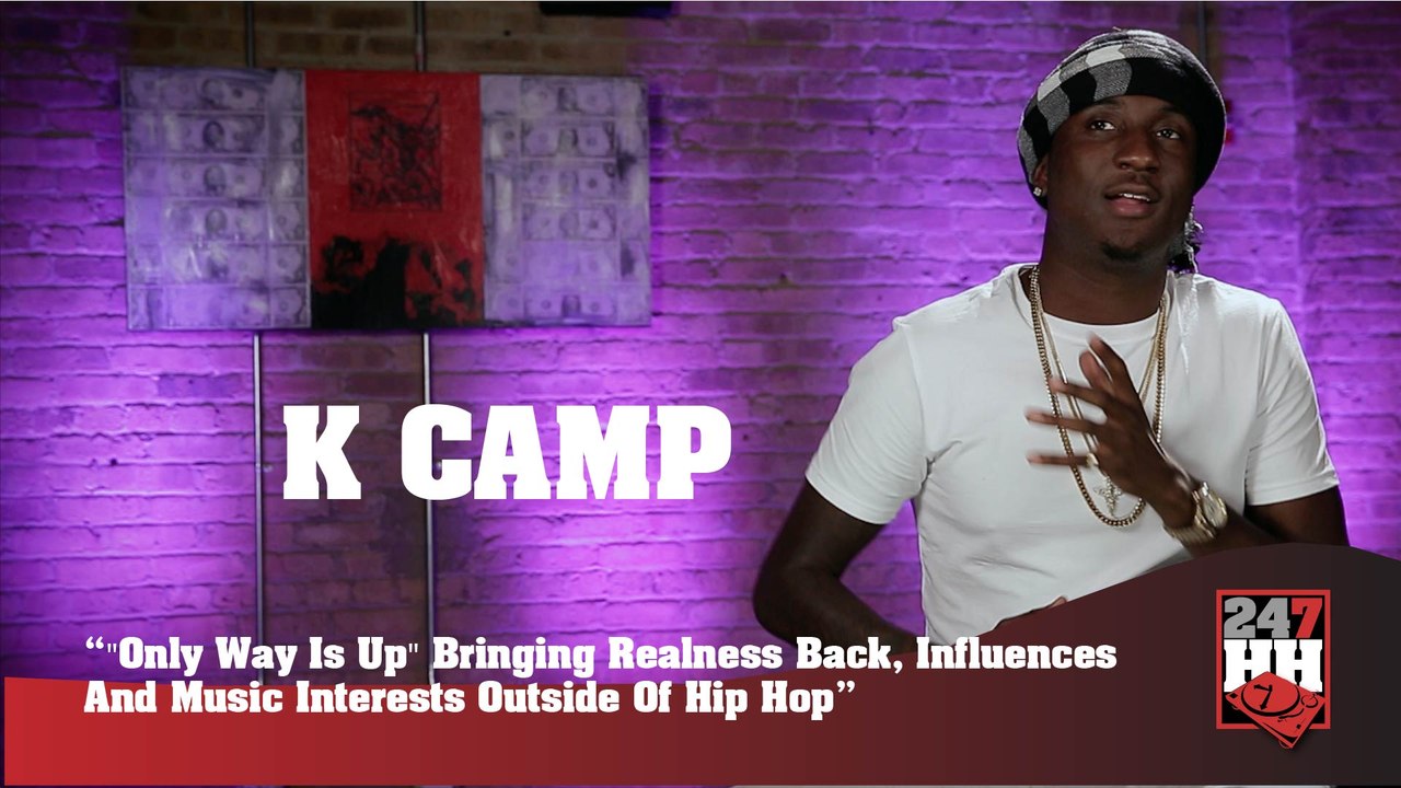 K Camp - "Only Way Is Up" Bringing Realness Back, Influences And Music Interests Outside Of Hip Hop (247HH Exclusive)