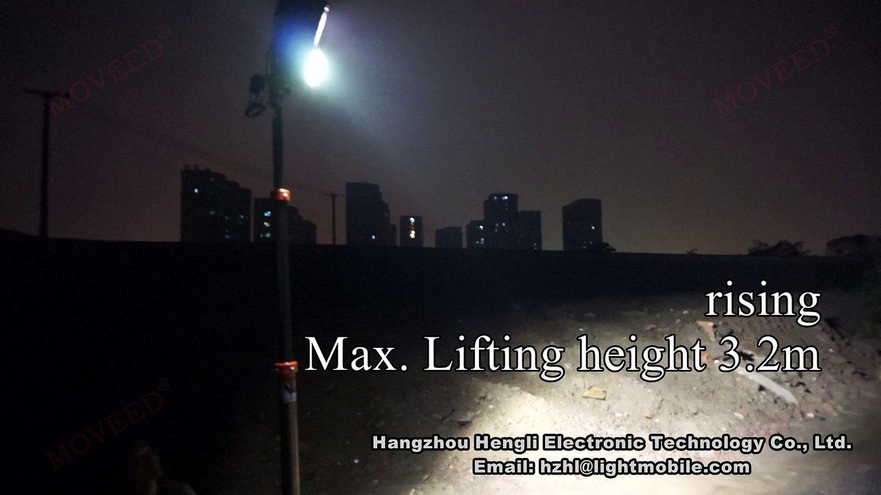 MOVEED® Self-Powered Light Tower OR-GFD1000