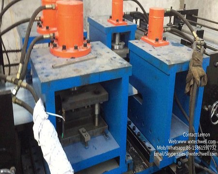 High Speed 12 - 15 mmin Cable Tray Cable Ladder Roll Forming Machine