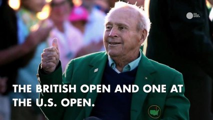 Arnold Palmer, 'The King' of golf, dies at 87