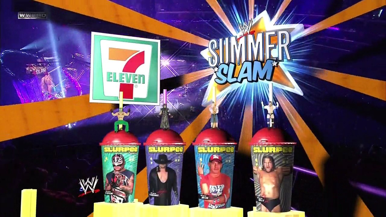 WWE Summerslam 2010 Alicia fox vs Melina divas title match