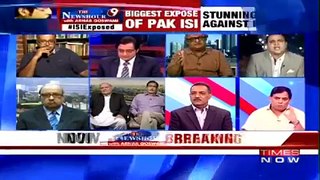 Intense Fight Between Fawad Chaudhary And Tariq Fatah On Live Indian Show