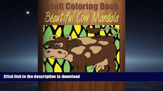 READ THE NEW BOOK Adult Coloring Book Beautiful Cow Mandala FREE BOOK ONLINE