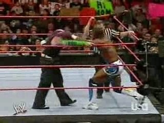 Raw-Jeff Hardy vs Shelton Benjamin MITB Qualifying Match