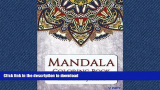 FAVORIT BOOK Mandala Coloring Book: Coloring Books for Adults : Stress Relieving Patterns (Volume