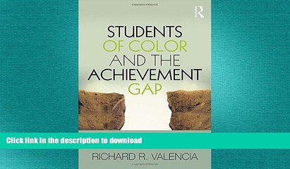 FAVORITE BOOK  Students of Color and the Achievement Gap: Systemic Challenges, Systemic