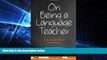 Big Deals  On Being a Language Teacher: A Personal and Practical Guide to Success  Best Seller