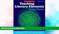 Big Deals  Teaching Literary Elements Using Poetry: Engaging Poems Paired With Close Reading