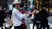 Contact Juggling Street Dancing in Japan