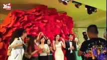 Thủy Tiên và Công Vinh nhảy Happy Wedding