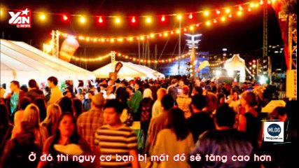 Làm sao để tránh bị móc túi trong đám đông?