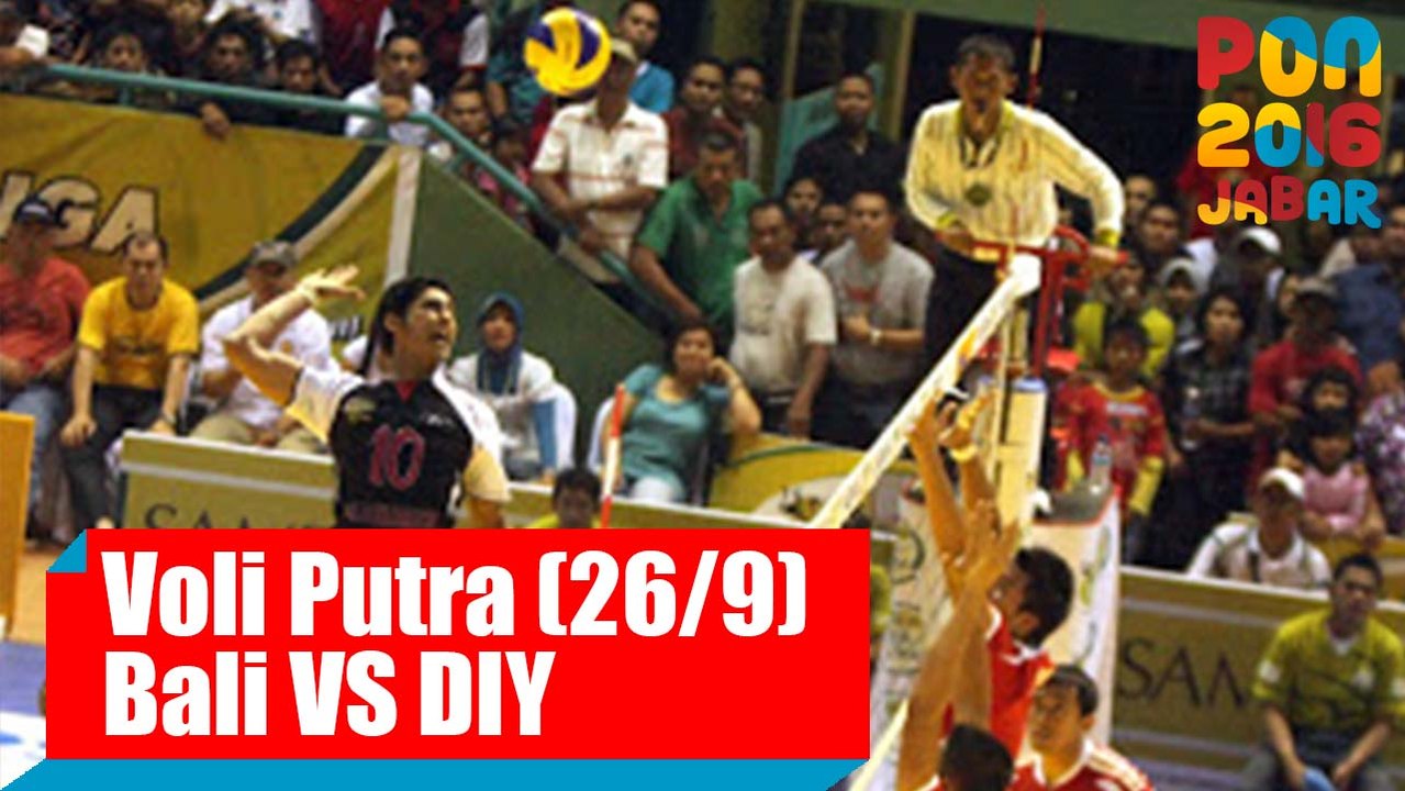 Voli Indoor - (Putra) Bali VS DI Yogyakarta (26/9)