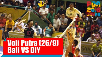 Voli Indoor - (Putra) Bali VS DI Yogyakarta (26/9)