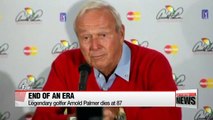 Legendary golfer Arnold Palmer dies at 87