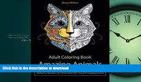 READ THE NEW BOOK Adult Coloring Book: Amazing Animals. Meditation, Relaxation and Stress Relief