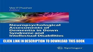 [PDF] Neuropsychological Assessments of Dementia in Down Syndrome and Intellectual Disabilities