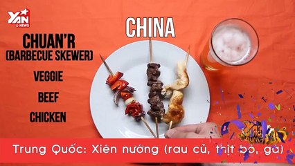 Món Nhậu nổi tiếng của một số quốc gia trên thế giới