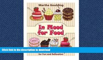 FAVORIT BOOK In Mood for Food: 30 Mouthwatering Cravings for Fun and Relaxation (Art Therapy